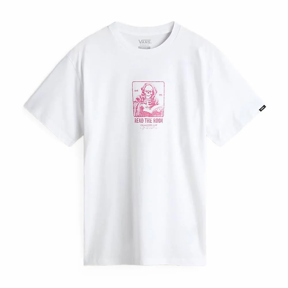 Vans Read The Room T-shirt - White Fashionable Ease
