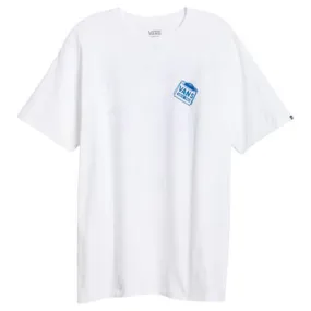 Versatile Option Non Shrink Material Vans Record Label T-Shirt - White