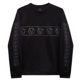 Vans Rowan Zorilla Long Sleeve T-Shirt - Rozo Black Holiday Outfit Style