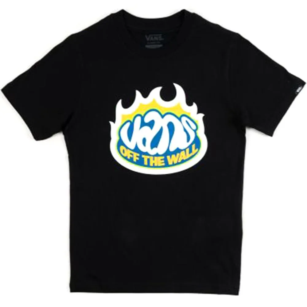 Vans Slap T-Shirt - Black Bold Design skinny but not tight