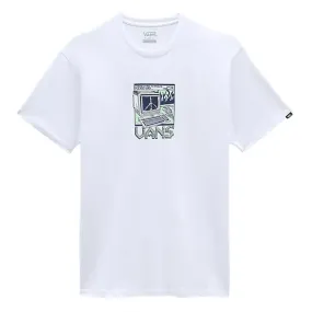 Vans Throwback Peace Machine T-Shirt - White soft fit Comfy Style