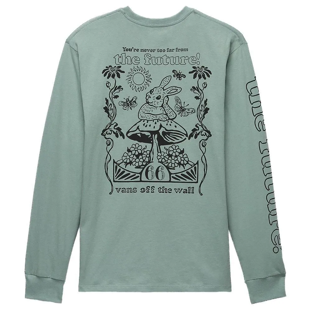 Cool Fit Vans Too Far From Future Long Sleeve T-Shirt - Chinois Green