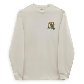 Thermal regulation Vans Trippy Skull Long Sleeve T-Shirt - Antique White