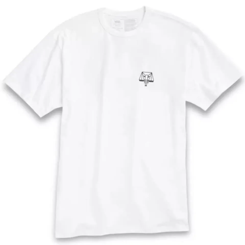 Casual Layer Versatile Layer Vans x Courage Adams Off The Wall T-Shirt - White