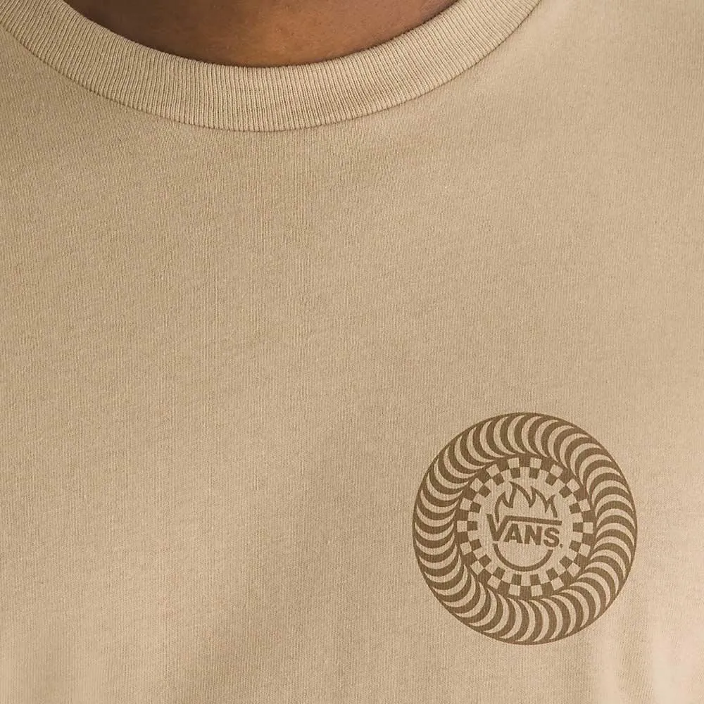 Vans X Spitfire Wheels T-shirt - Incense Stylish Comfort Relaxed Everyday Wear