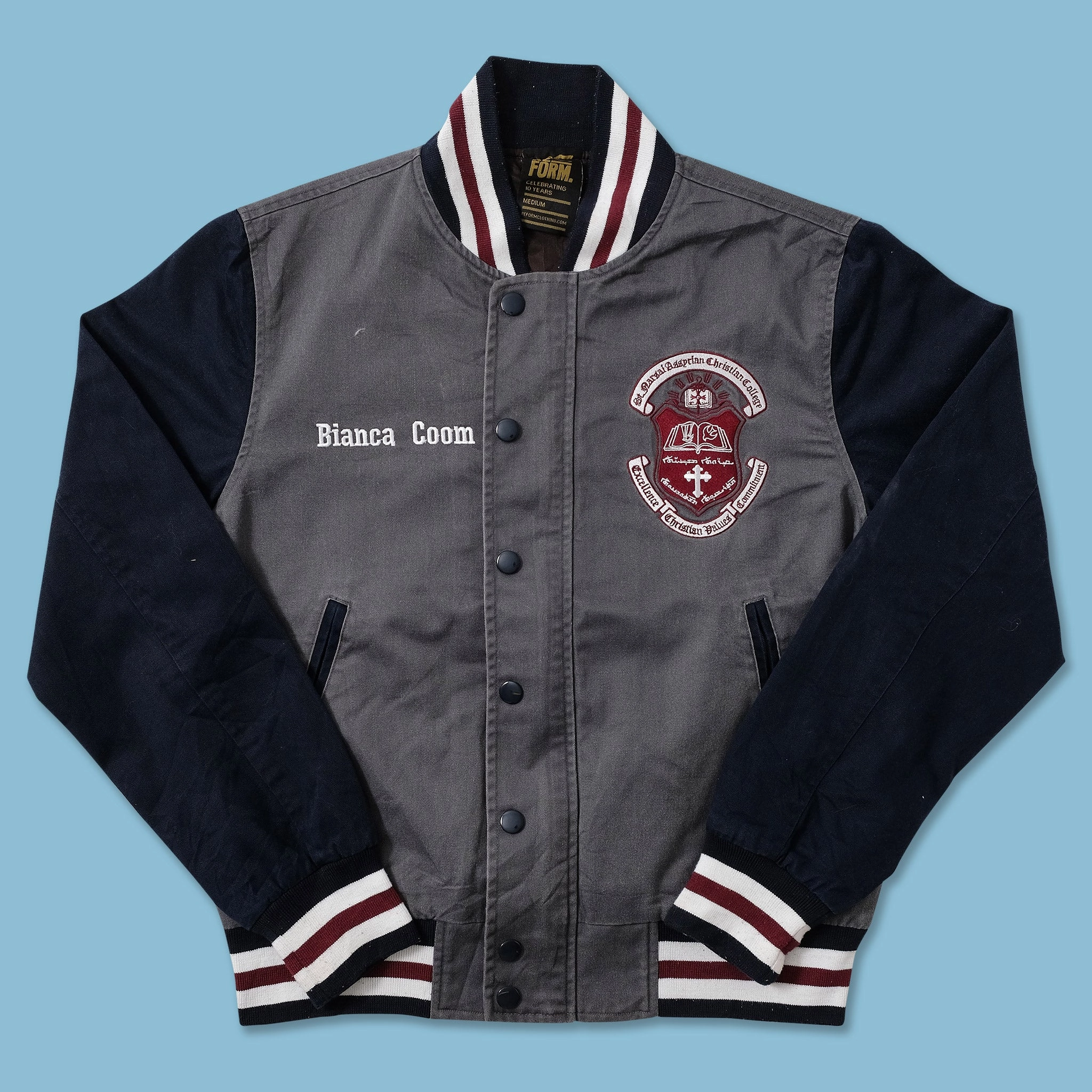 Urban Edge Varsity Jacket Small