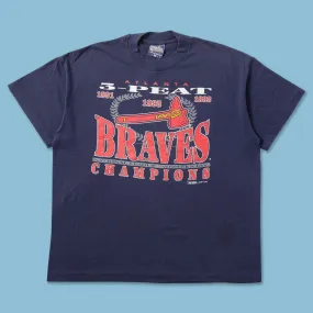 Smooth Neckline 1993 Atlanta Braves T-Shirt Large