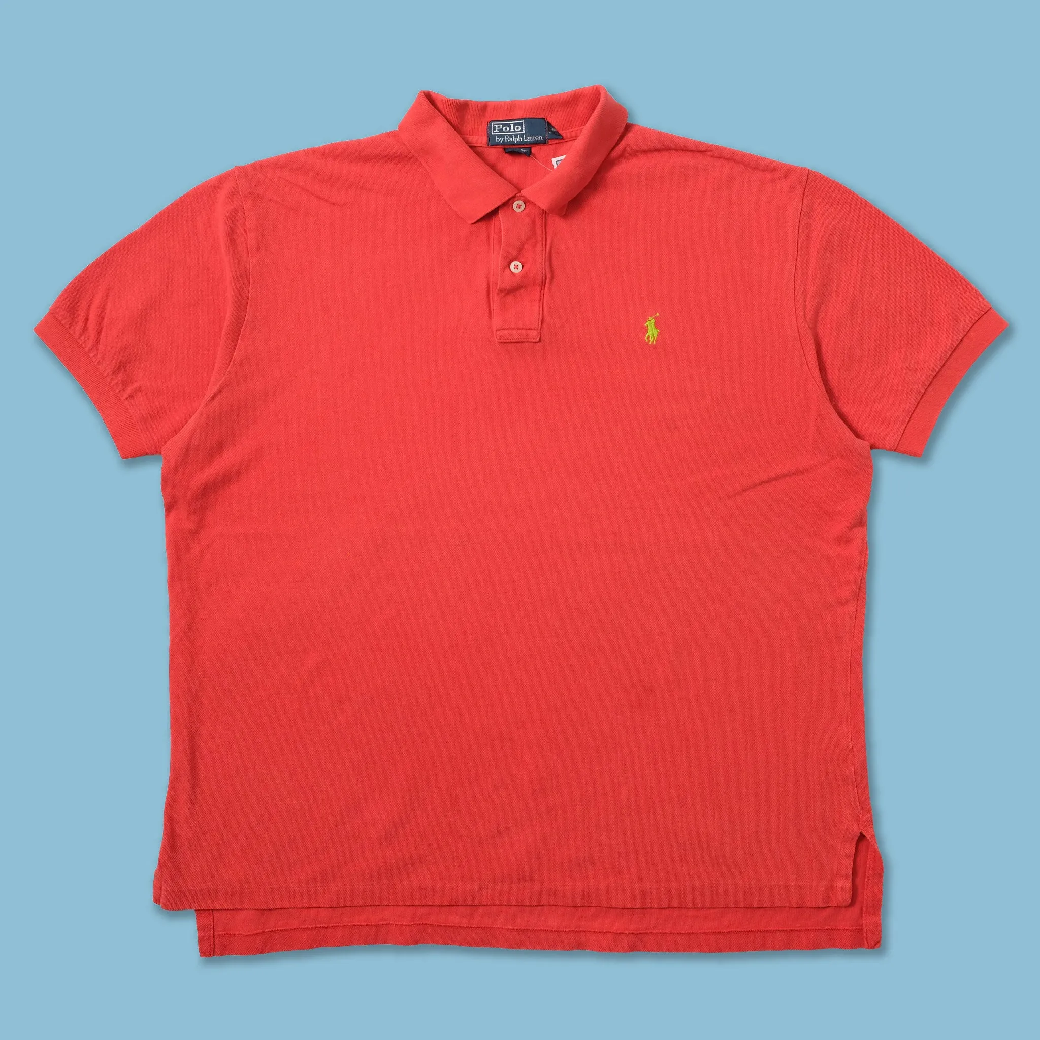 Breathable Knitwear Logo Detail Vintage Polo Ralph Lauren Polo XXL