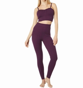 SnagFree Fabric Non Restrictive Fit Morning Light Set In Wine