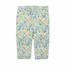 Flexible Comfort Stain Resistant Janie and Jack Girls White | Blue Pants