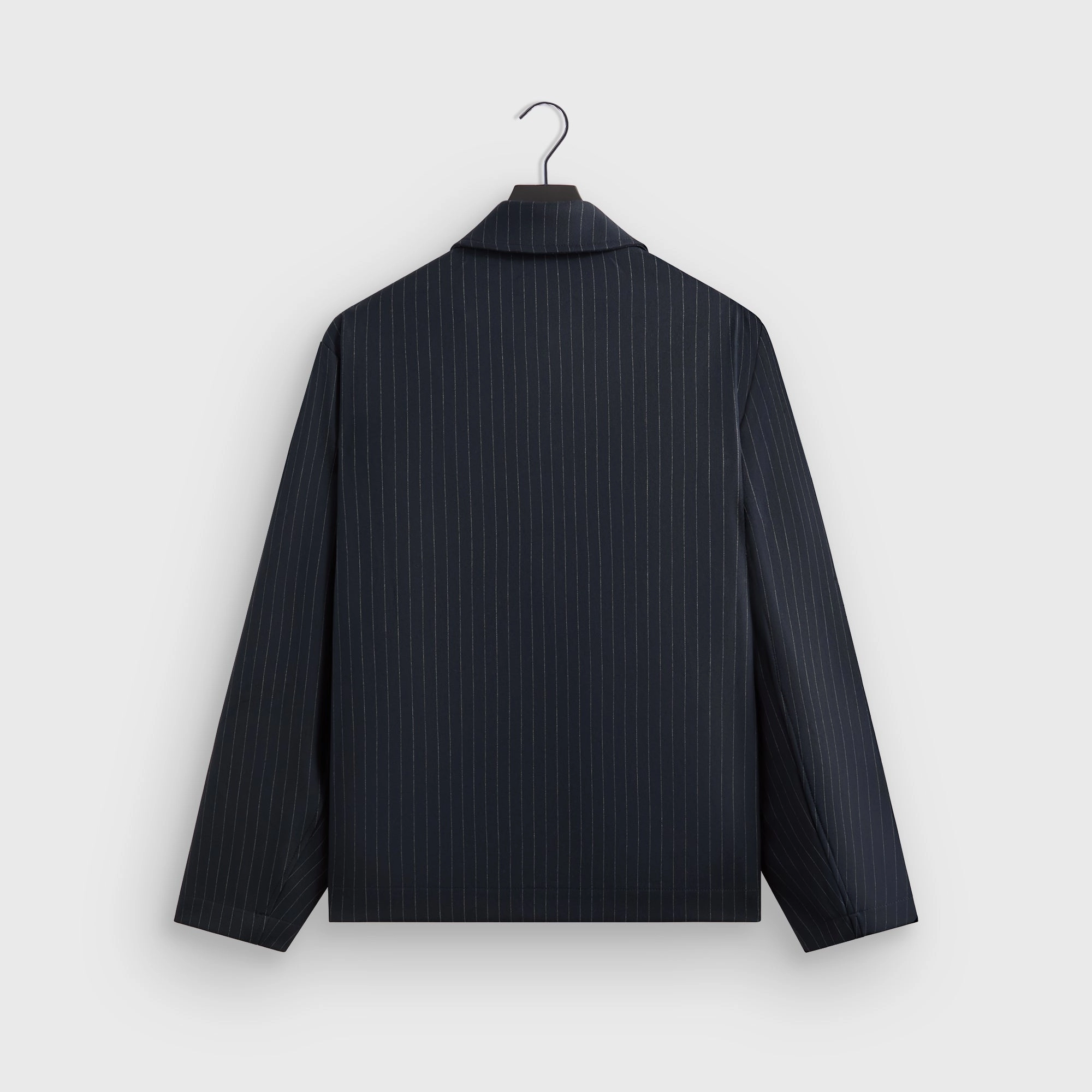 Minimal Detail Expandable Side Gussets Kith Double Weave Raya Blazer - Nocturnal