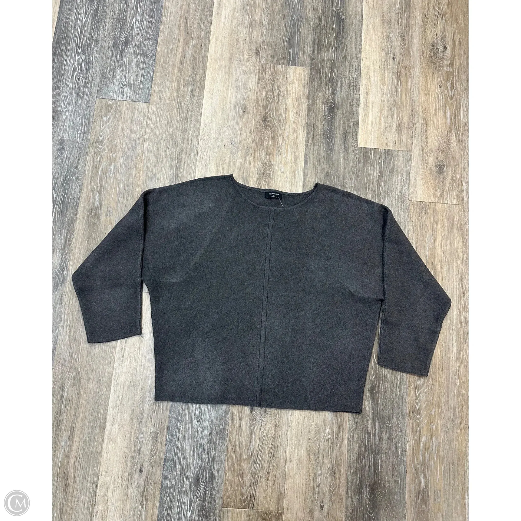 FrenchTerry Sweater By The Workshop In Grey, Size: L