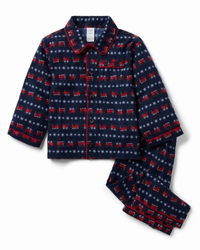 Janie and Jack Pajama Oversized Hoodie Design