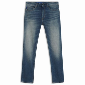 Soft Road Trip Youth Style Light Comfort Slim-fit jeans in mid-blue stretch denim