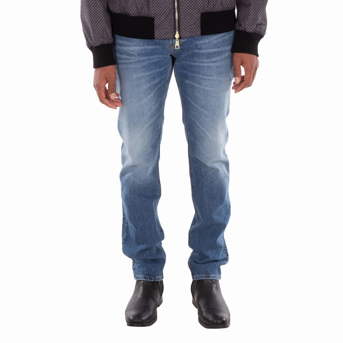 Outdoor Enthusiast Premium Home Comfort Emporio Armani Veining J06 Slim-Fit Denim Jeans