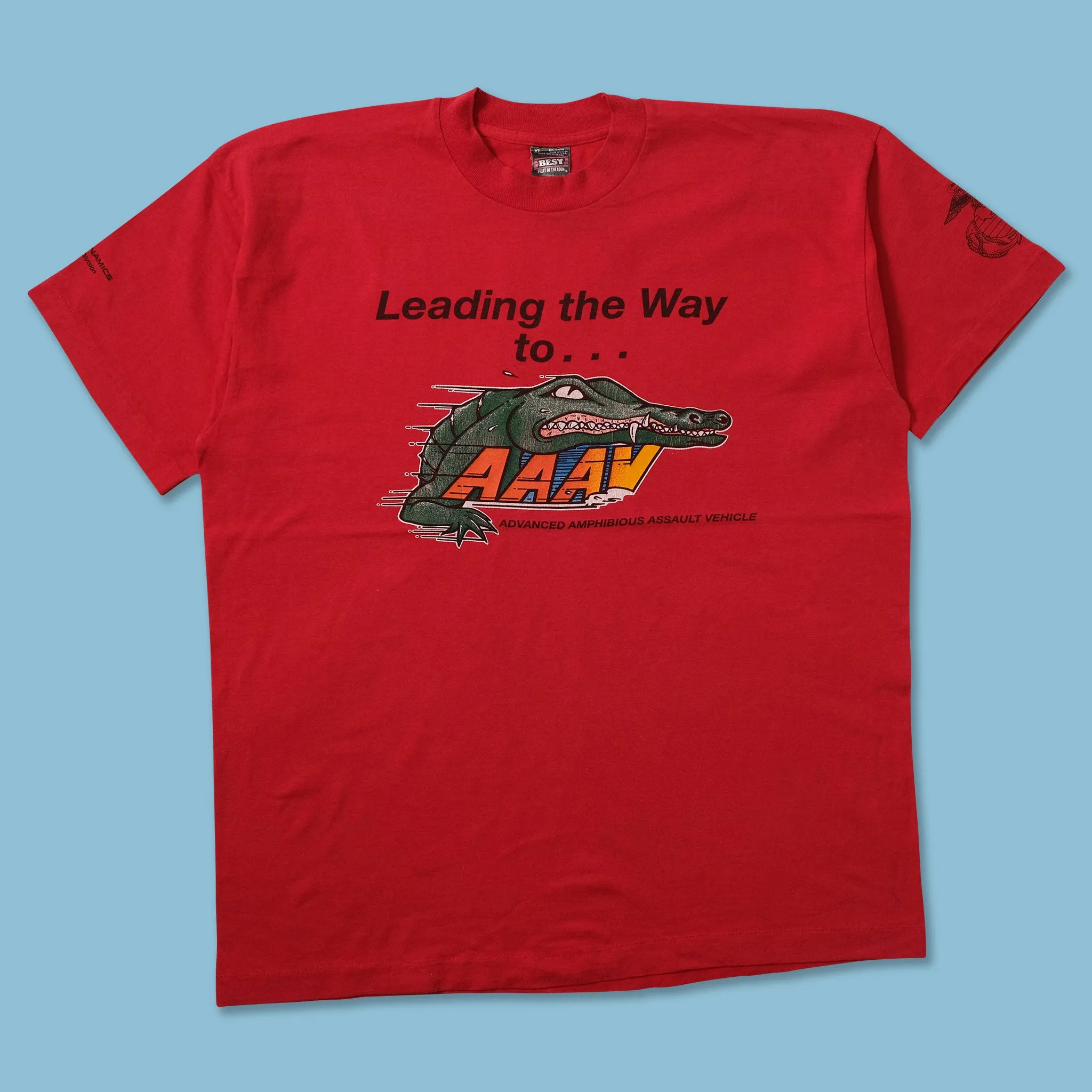 Vintage AAAV T-Shirt Large Breathable Design