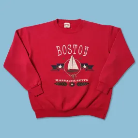 product yoga friendly flexibility Lightweight Layer Vintage Boston Sweater Large