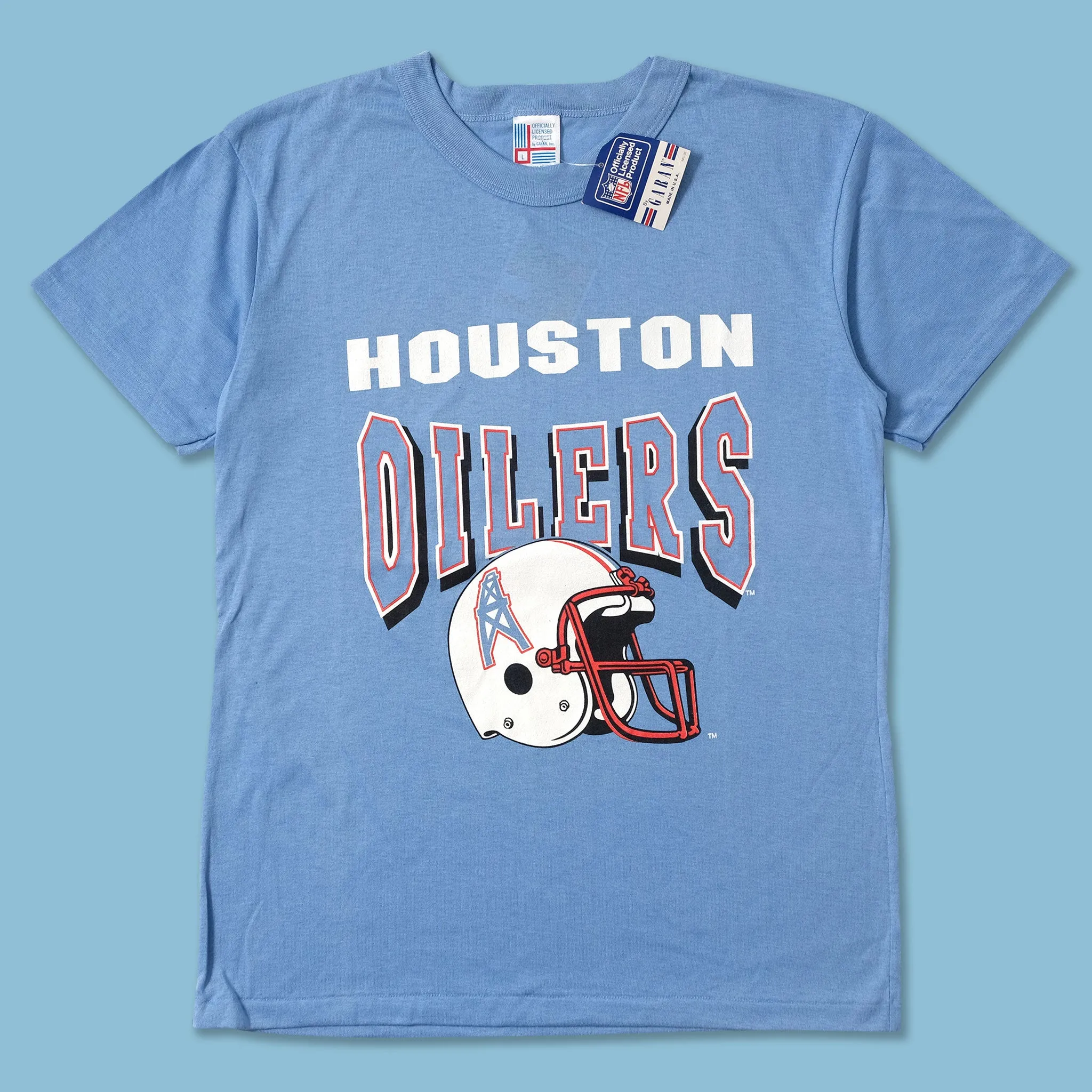 Weekend Comfort Wear Vintage Houston Oilers T-Shirt Small