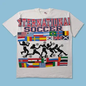 Sleek Design Modern Design Vintage International Soccer T-Shirt XXL
