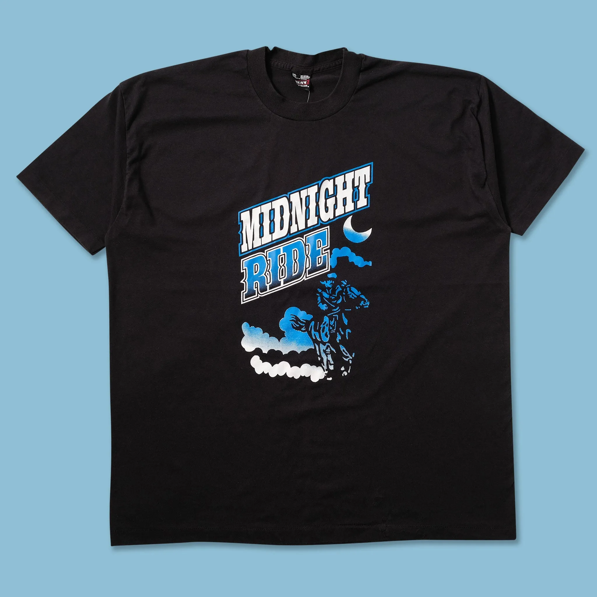 ZeroWaste Production Fit For Comfort Vintage Midnight Ride T-Shirt XXL