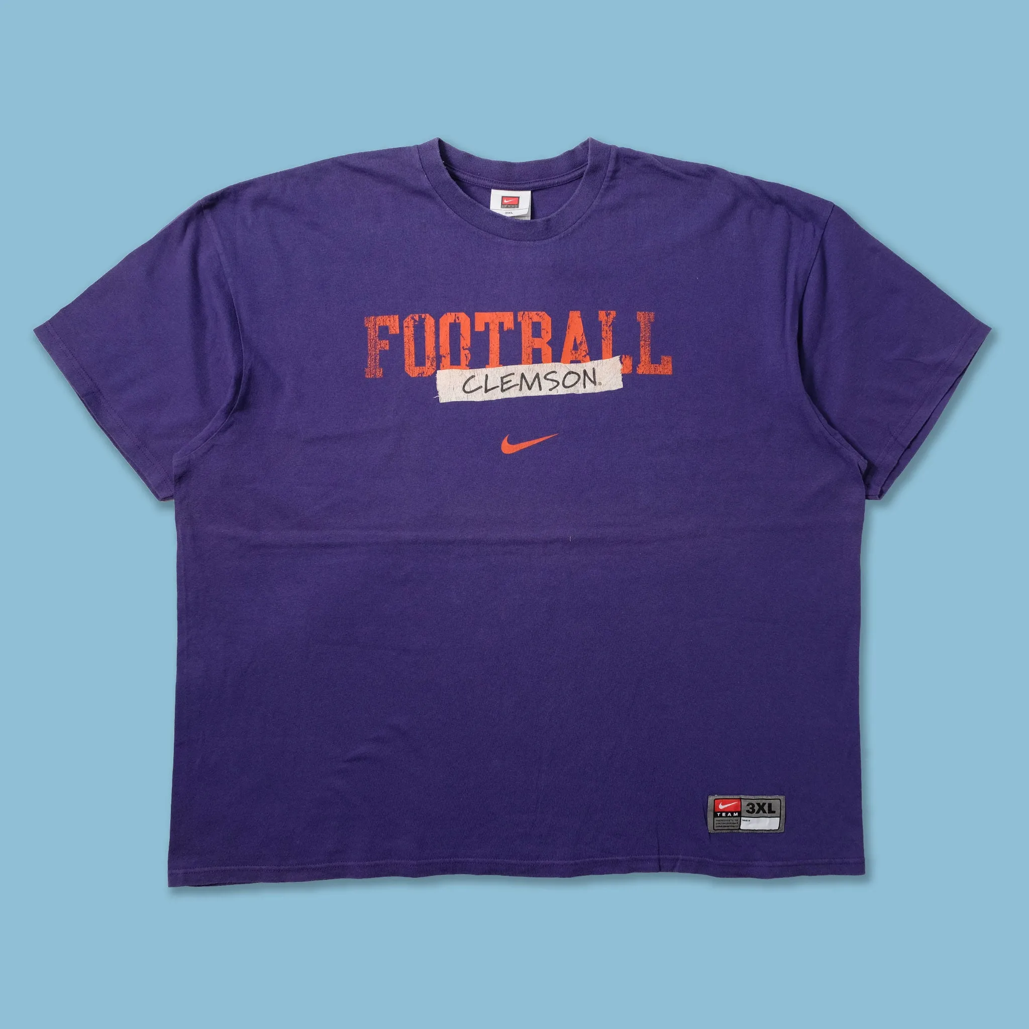 Chic Design Vintage Nike Clemson Tigers T-Shirt 3XL