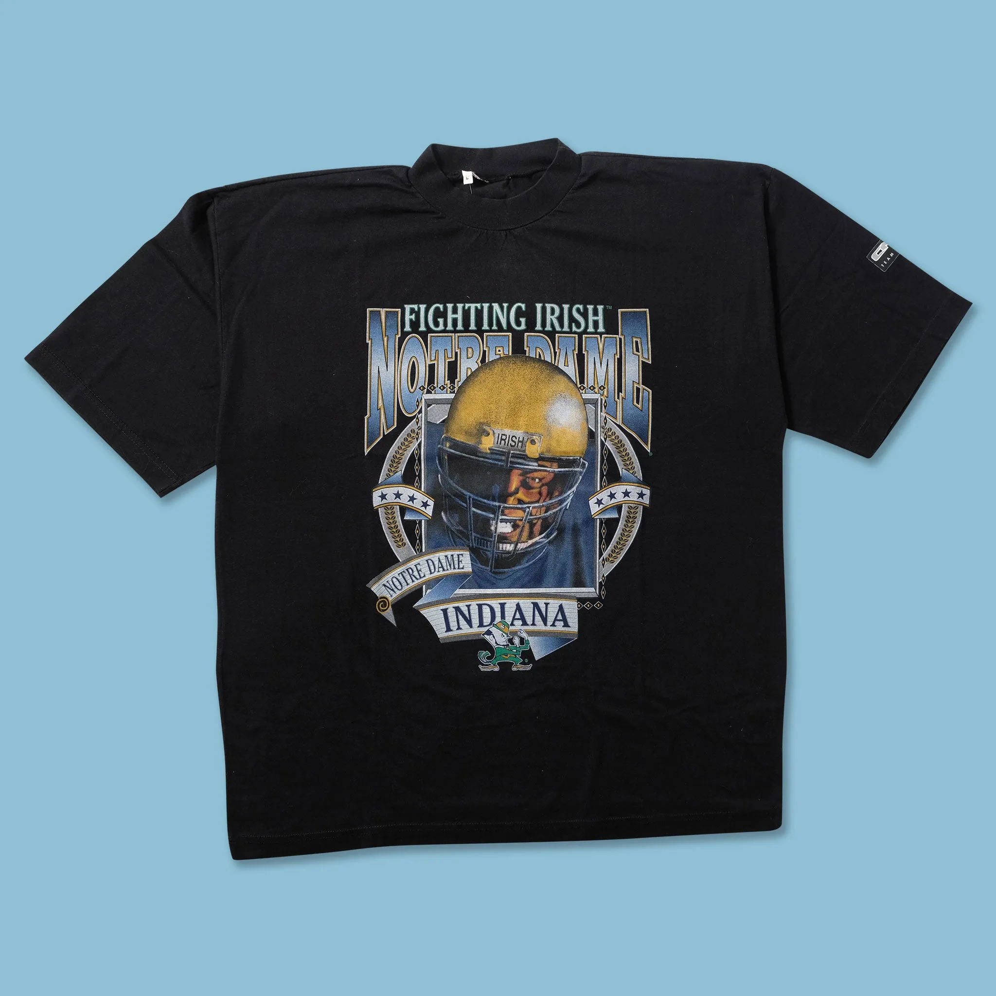 Vintage Notre Dame Fighting Irish T-Shirt Large graduation