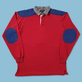 Layering Piece Stylish Fit Vintage Polo Ralph Lauren Rugby Sweater Small