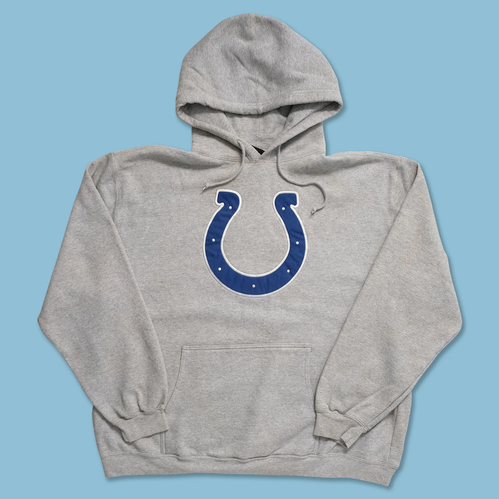 short sleeves Vintage Reebok Indianapolis Colts Hoody XXL