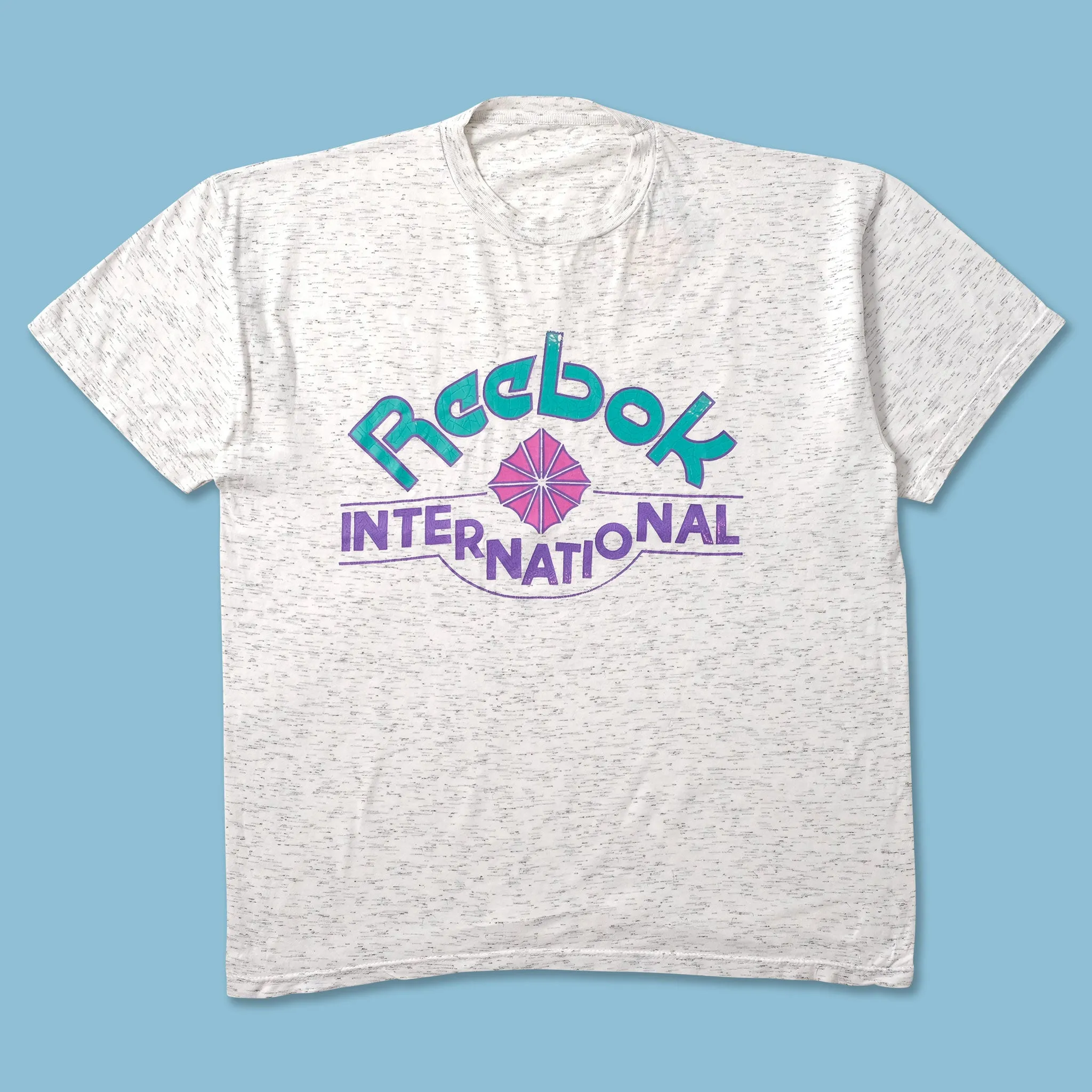 Basic Wear UltraSoftBrushedInterior Vintage Reebok T-Shirt Medium