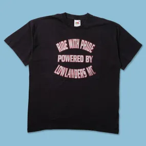 Vintage Ride With Pride T-Shirt Large regular but not boring Relaxed Vibe