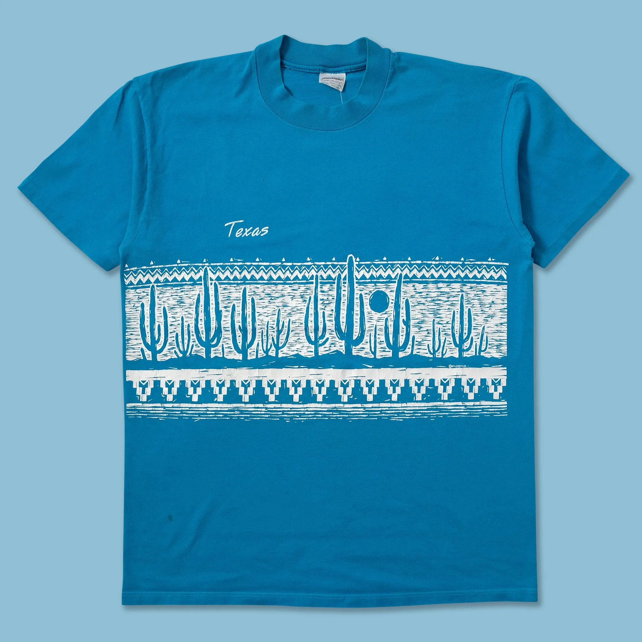 Functional Fashion Beach Outfit Vintage Texas T-Shirt Medium