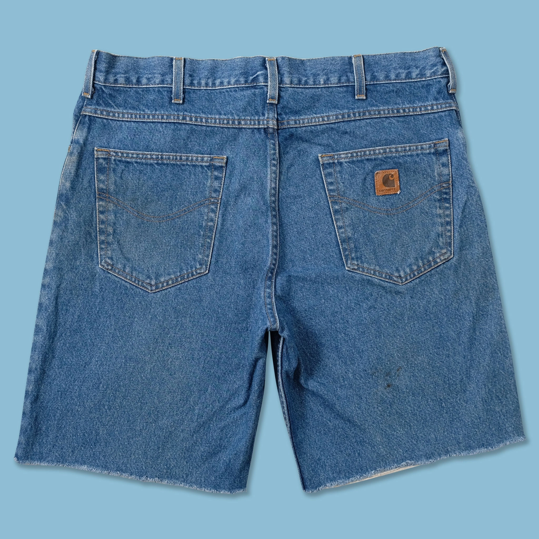 Yoga Ready Ripstop Texture Vintage Carhartt Shorts W38