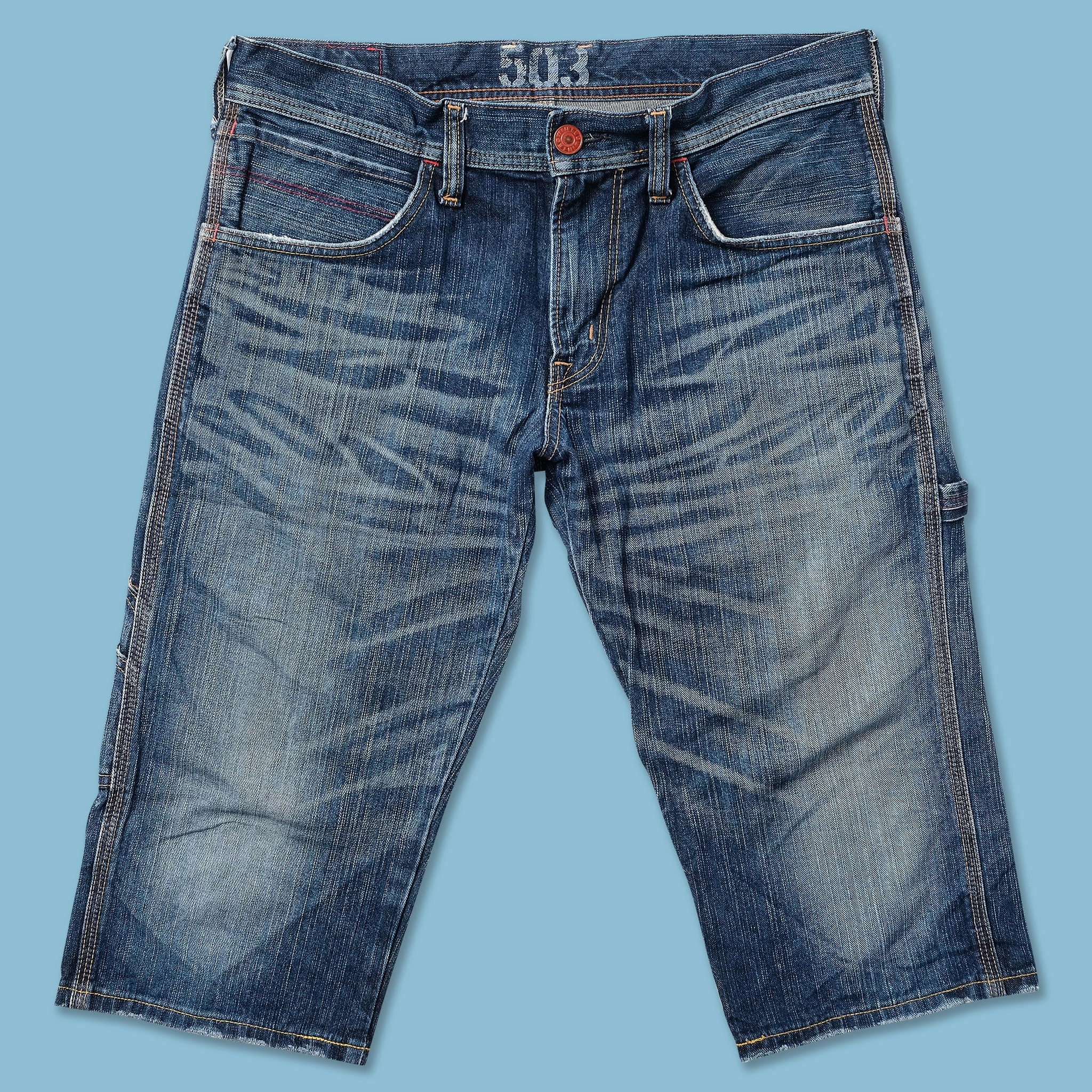 Straight Leg Everyday Comfort Fit Vintage Jorts W34