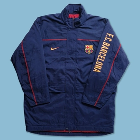 Sporty Touch Vintage Nike FC Barcelona Padded Jacket XLarge