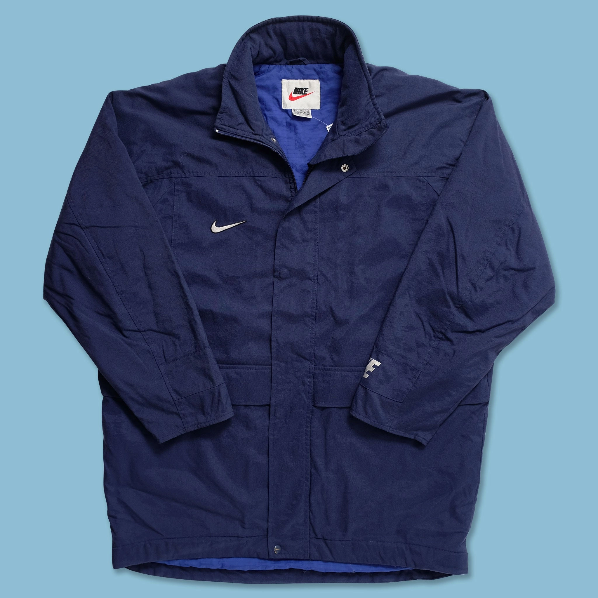 Vintage Nike Padded Jacket XLarge Sporty Fit