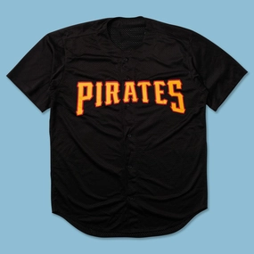 Vintage Pirates Jersey XLarge Quick Drying Performance Material