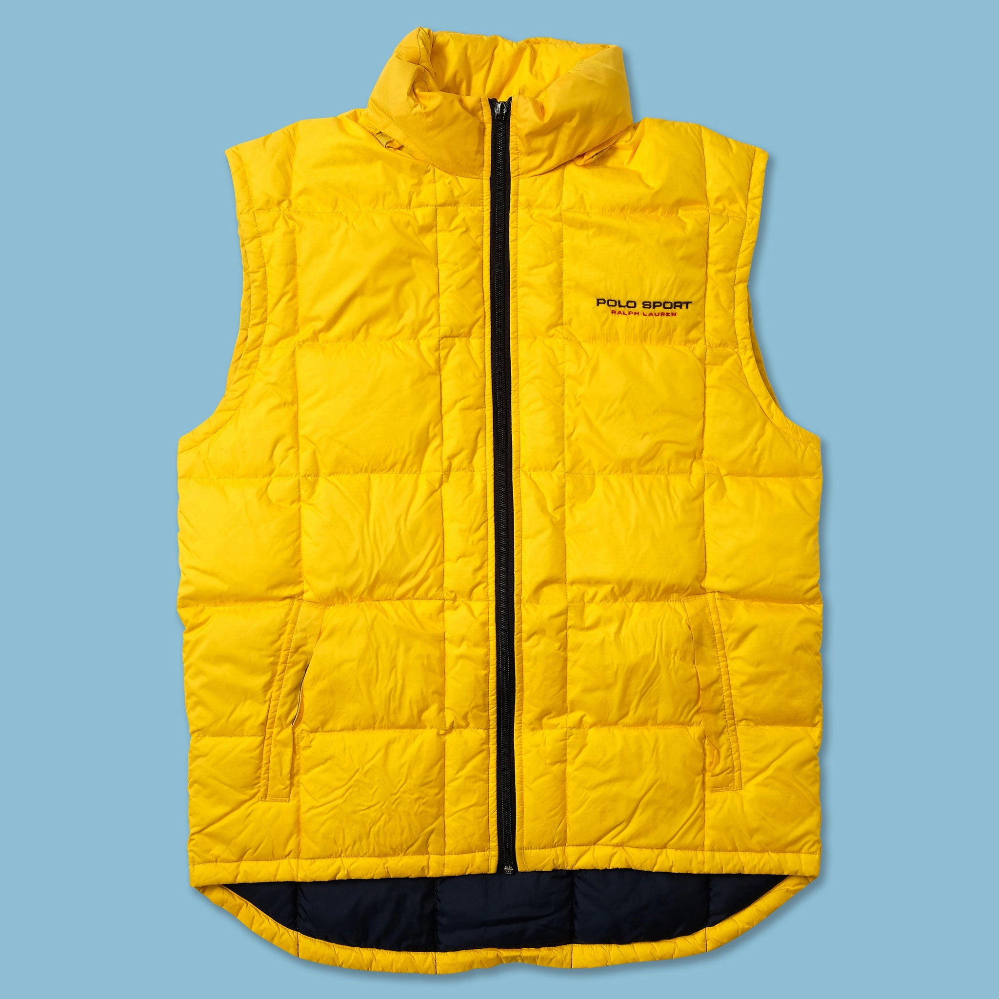 Vintage Polo Sport Puffer Vest Small Cold Days