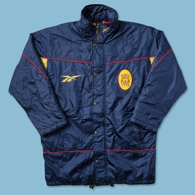Advanced Layering System Eco Friendly Padding Vintage Reebok FC Liverpool Padded Jacket Large