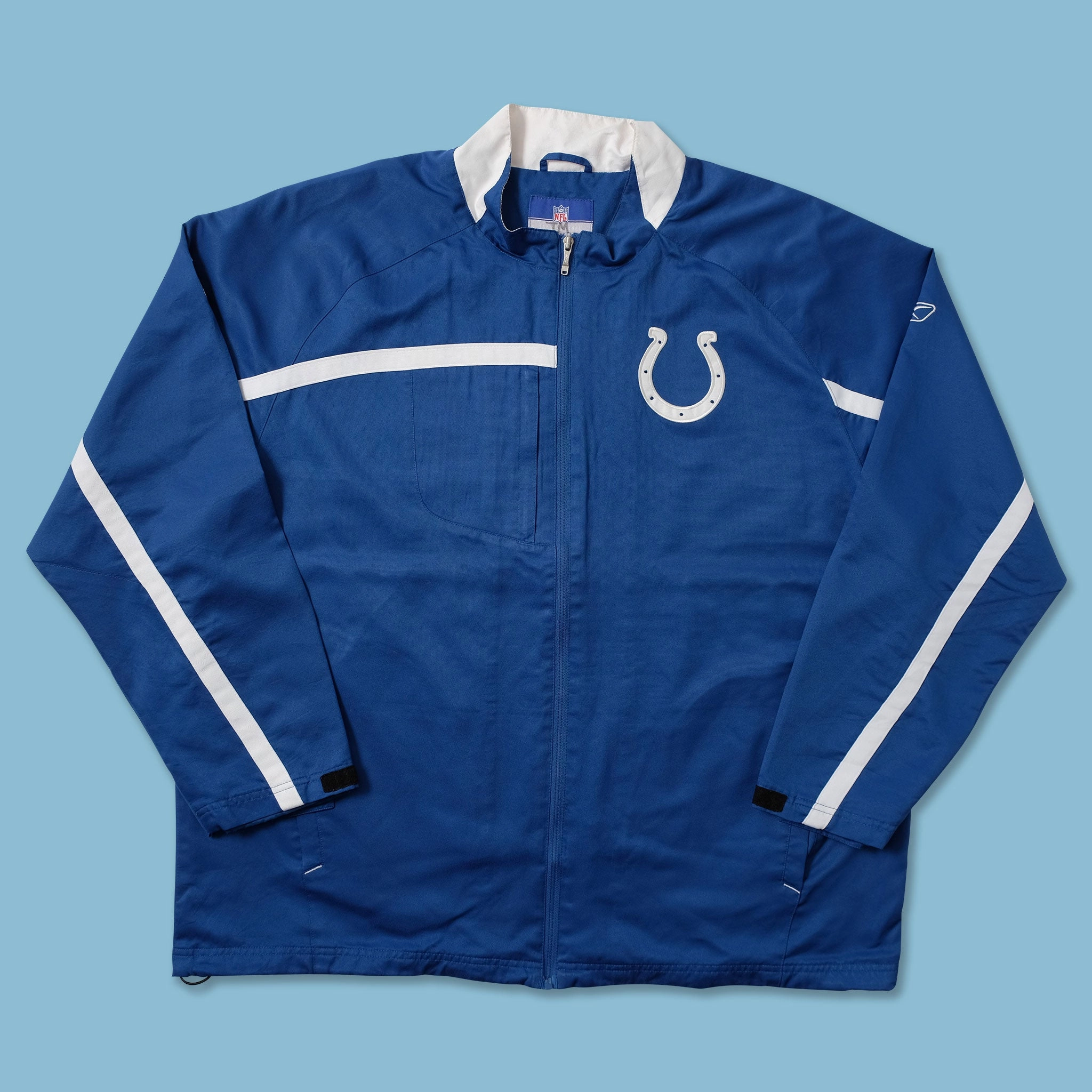 All Purpose Outerwear Vintage Reebok Indianapolis Colts Light Jacket XXL