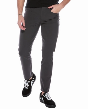 7 For All Mankind Adrien Gunmetal Slim Tapered Jean Non Irritating Inner Lining