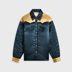 Visvim Lightcloud Down Jacket - Navy PFC Free Treatment AbrasionResistantEdging