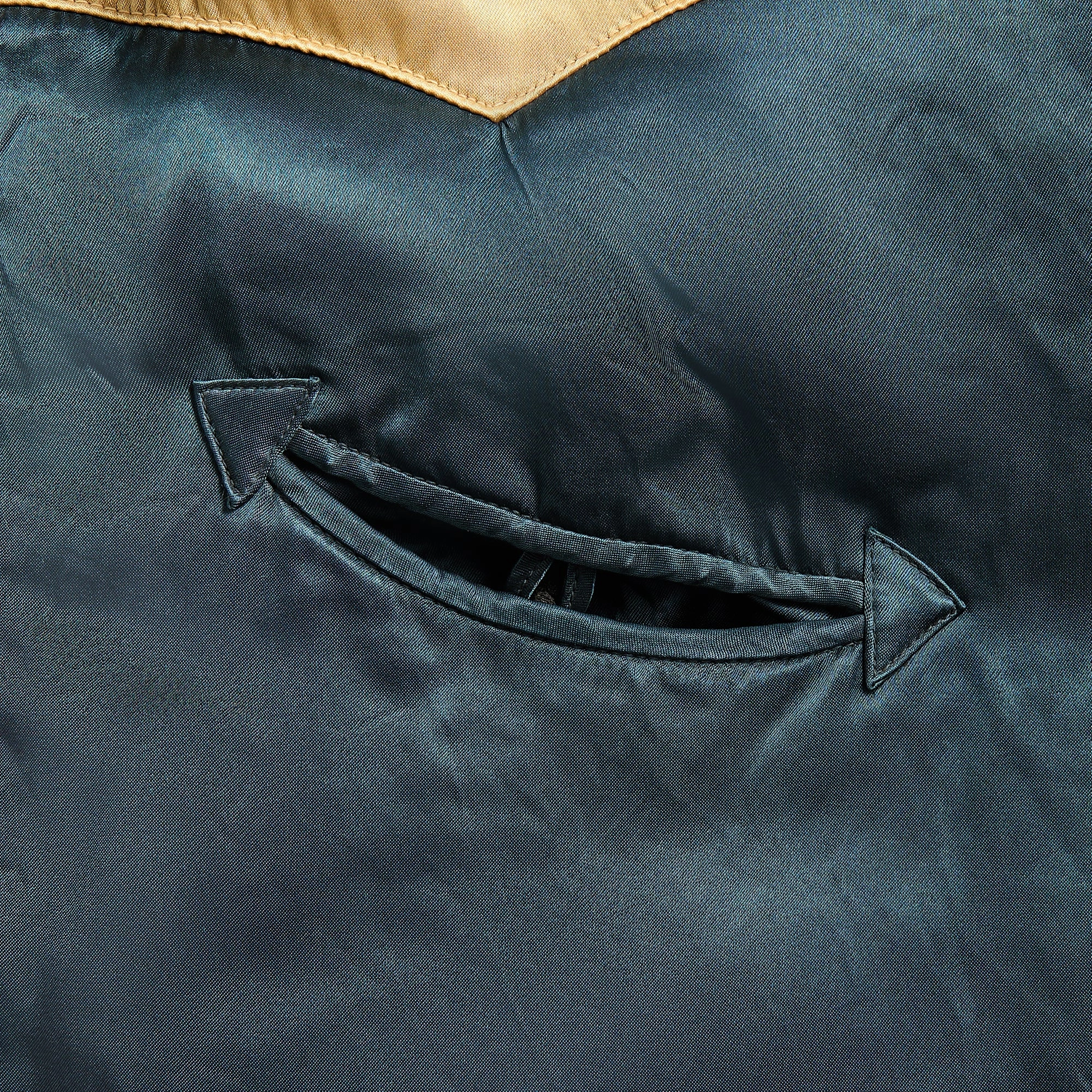 Visvim Lightcloud Down Jacket - Navy Convertible Sleeves Noise Reduciting Fabric