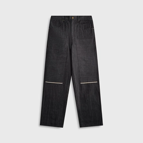 Visvim Ss Carpenter Pants - Unwashed Raw edge