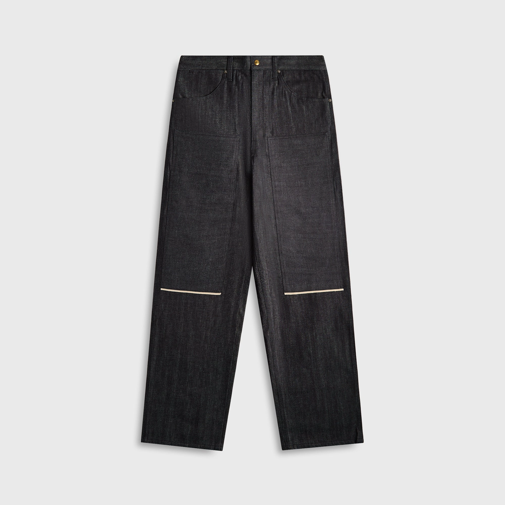 Visvim Ss Carpenter Pants - Unwashed Raw edge