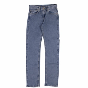 Vlone Zipper Jeans - Blue Clean Aesthetic