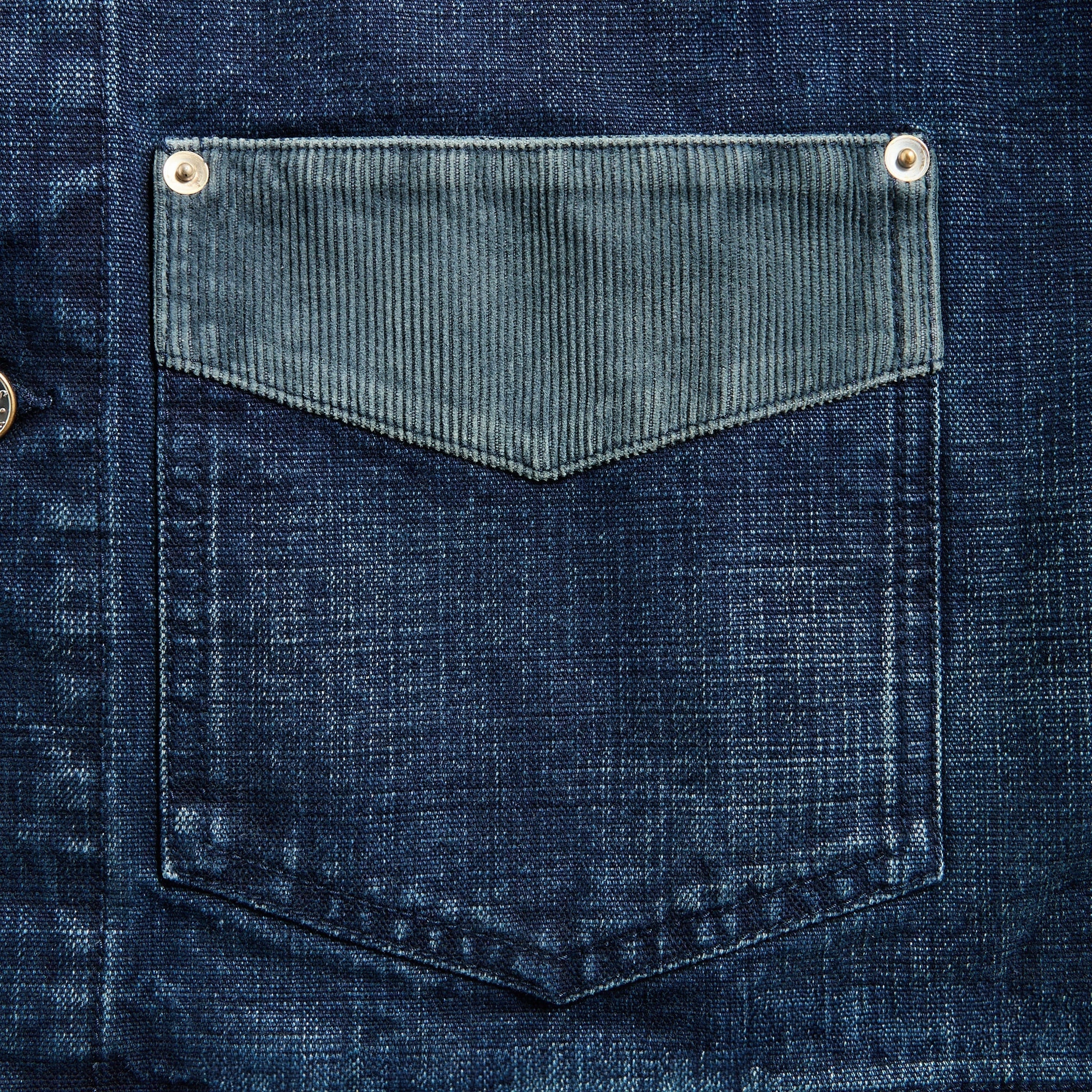 Elasticated Waistband Compressed Packing Design Wales Bonner Sierra Canvas Jacket - Indigo