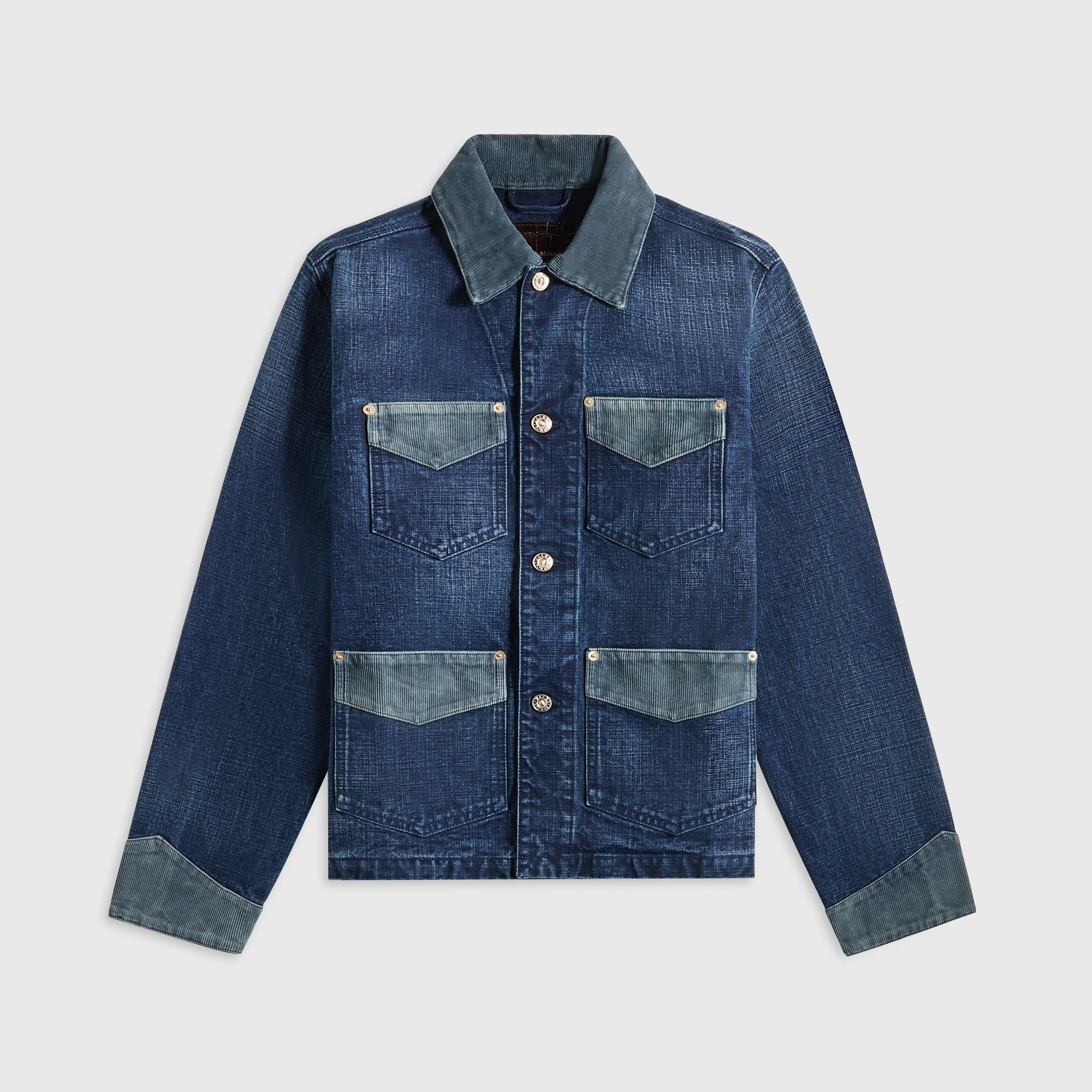 Wales Bonner Sierra Canvas Jacket - Indigo Anti Static Finish