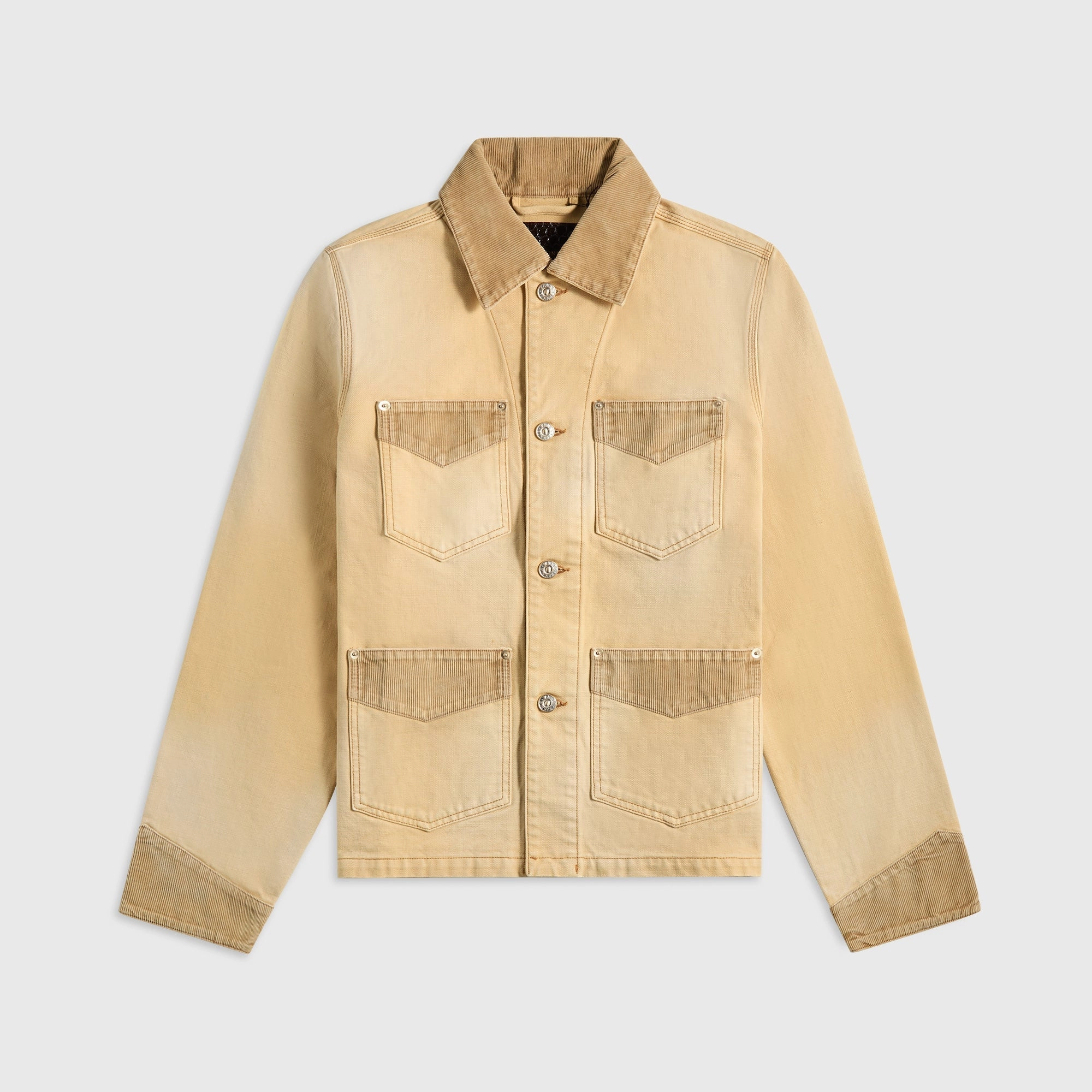 Wales Bonner Sierra Canvas Jacket - Sand / Brown Temperature Regulating Tech