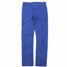 Jacadi Girls Blue Corduroy Pants Mid-rise fit