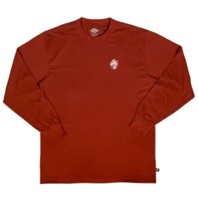 Everyday Style Street Trend Dickies Scott City Long Sleeve T-Shirt - Fired Brick